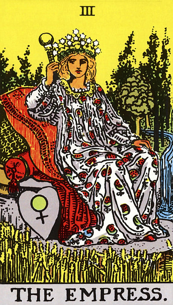 The Empress tarot card HD phone wallpaper