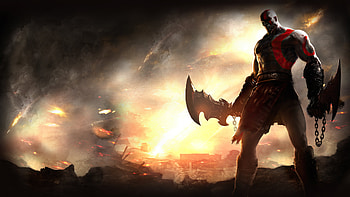 Kratos The Old Warrior , kratos, god-of-war, games HD wallpaper
