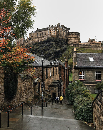 Edinburgh Castle, Travels, October in Edinburgh, Hidden Scotland HD phone wallpaper