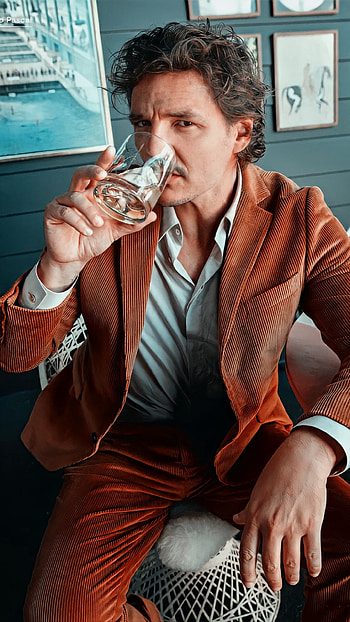 Pedro Pascal, Like or reblog, Hollywood star, Social media HD phone wallpaper