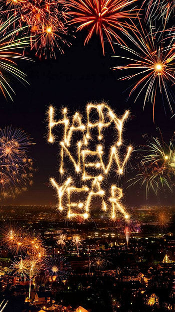 Vibrant celebrations, Happy new year, 2022 greetings HD phone wallpaper