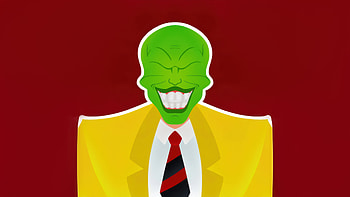 Mask Nemesis, mask, movies, artwork, art, digital-art, minimalism HD wallpaper