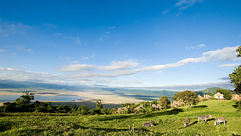 Ngorongoro Crater, AndBeyond Ngorongoro Crater Lodge HD wallpaper