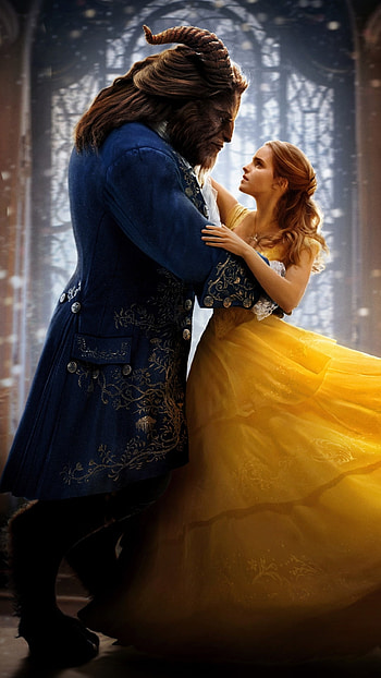 Dan Stevens, Beast character, Beauty and the Beast movie, Actor HD phone wallpaper