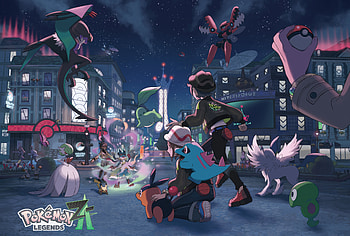 Pokémon Legends Z-A Key Art, Pokémon Legends Z-A HD wallpaper