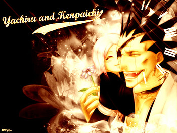 Yachiru and Kenpachi, yachiru, bleach, kenpachi, squad 11 HD wallpaper