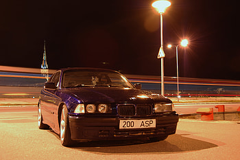BMW 318IS, estonia, tallinn, bmw, e36 HD wallpaper