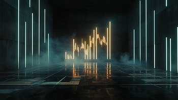 Neon Dreams: A Minimalist Futuristic Architecture, minimalist, futuristic architecture, neon HD wallpaper