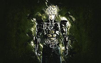 Genos, One-Punch Man, cyborg, Japanese manga, anime characters, One-Punch Man characters, Genos One-Punch Man, Onepunchman HD wallpaper