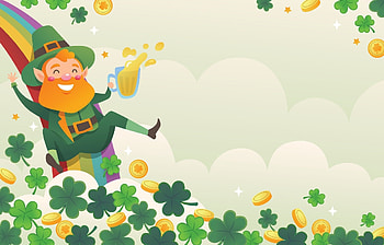 St. Patrick's Day , Irish celebration, Luck, Festive design HD wallpaper