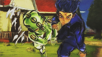Anime, Jojo's Bizarre Adventure, Echoes (Jojo's Bizarre Adventure), Koichi Hirose HD wallpaper