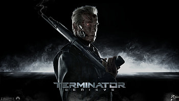 T800, Terminator, Terminator Genisys, Movie, Arnold Schwarzenegger, Poster HD wallpaper