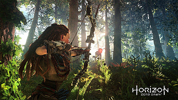 ... Game sensuality-sensual-sexy-woman-girl-art-Aloy Horizon Zero ... HD wallpaper