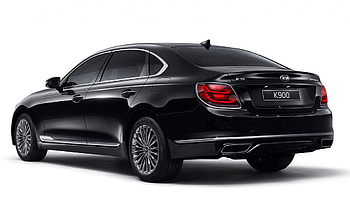 2021, Kia K9, rear view, exterior, luxury black sedan, new black K9, Korean cars, Kia HD wallpaper