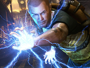 infamous 2, killzone3, crysis2, my game HD wallpaper