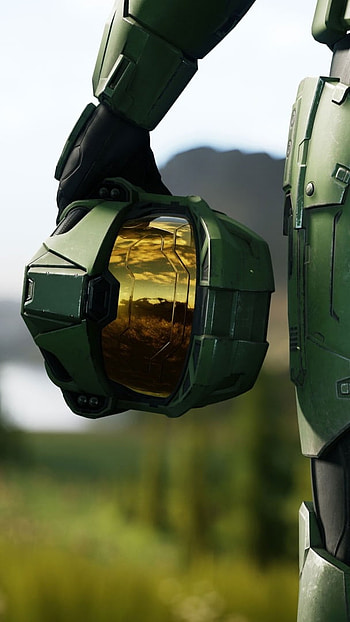 Halo, Halo Infinity, Helmet HD phone wallpaper