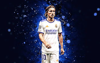 Luka Modric, croatian, real madrid, football HD wallpaper
