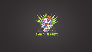 Clown Art Smile, clown, artist, smile, digital-art, art HD wallpaper