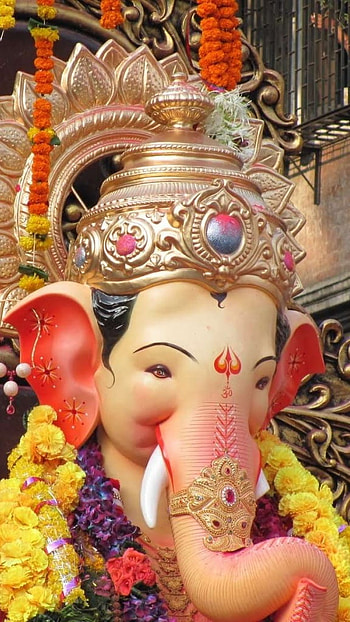 Ganpati , Lalbaugcha Raja HD phone wallpaper