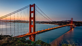Golden Gate, , Backgrounds, Landmark HD wallpaper