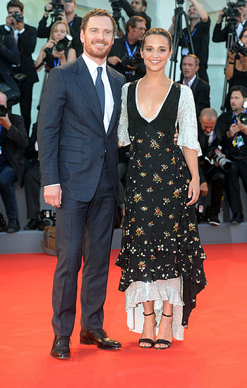 Alicia Vikander, Michael Fassbender, Dynamic duo, Movie magic HD phone wallpaper