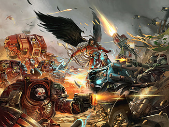 Warhammer 40K Blood Angels - afari HD wallpaper