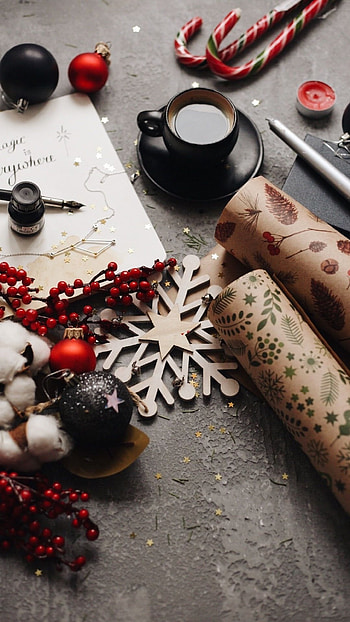 Christmas Aesthetic, New Year Aesthetic HD phone wallpaper