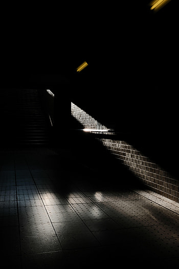 Building, Dark, Shine, Light, Ladder, Stairs, Steps HD phone wallpaper