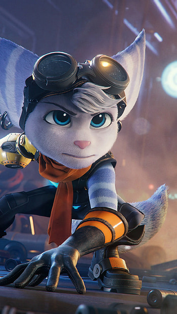 Ratchet and Clank, Rift Apart gameplay, PlayStation 5, PS5 games HD phone wallpaper