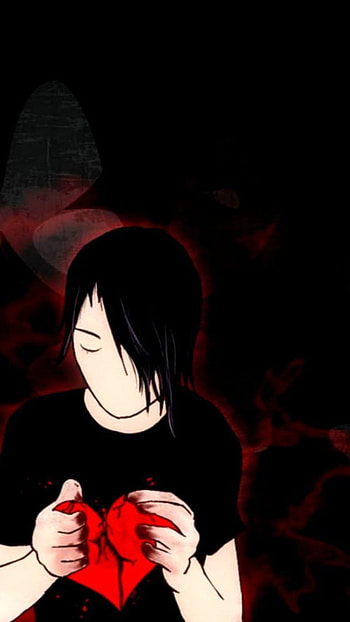 Broken Heart, sad boy HD phone wallpaper