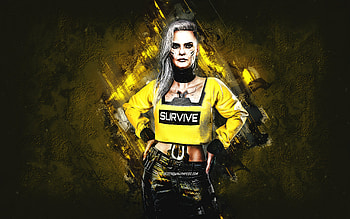 Rogue Amendiares, Cyberpunk 2077, yellow stone background, Cyberpunk 2077 Characters, Rogue Amendiares Cyberpunk, Rogue Amendiares character HD wallpaper