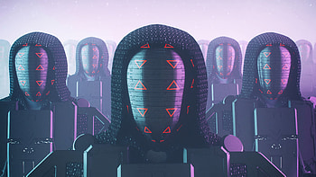 Robocop Army , artist, artwork, digital-art, robot HD wallpaper