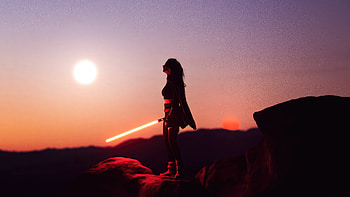 Rey Starwars Cosplay Girl , rey, star-wars, cosplay, movies HD wallpaper