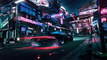 Night Chase In Little China Cyberpunk 2077, cyberpunk-2077, 2022-games, games HD wallpaper