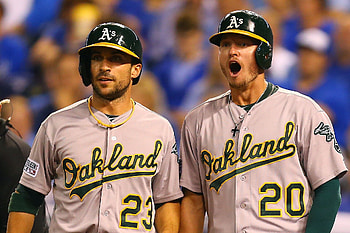 Sam Fuld, Josh Donaldson HD wallpaper