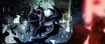 Video Game - Batman: Arkham City Batman Catwoman HD wallpaper