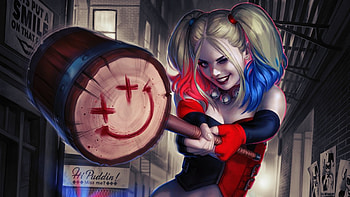 Harley Quinn New Art, harley-quinn, artwork, superheroes HD wallpaper