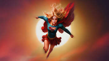 Milly Alcock As Supergirl Hope Reborn, supergirl, milly-alcock, artwork, artist, art, digital-art, superheroes, deviantart HD wallpaper
