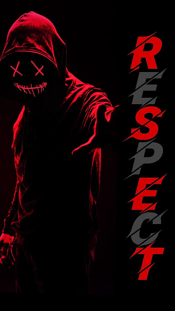 Respect, red, art HD phone wallpaper
