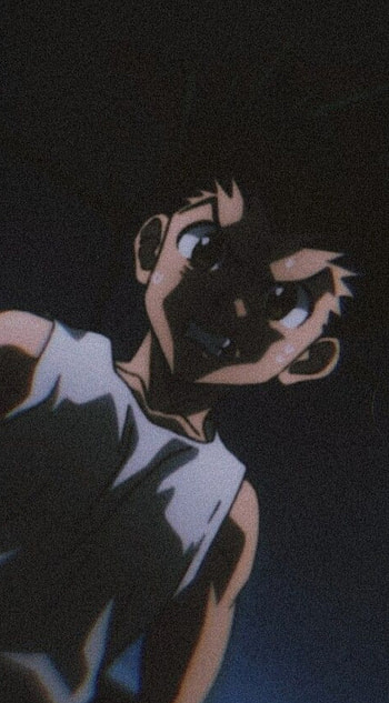Gon, knee, elbow, freaks, rage, hxh, kite, sweating HD phone wallpaper