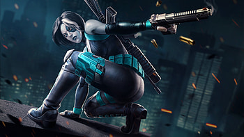 Domino Contest Of Champions, marvel-contest-of-champions, games, marvel, domino HD wallpaper