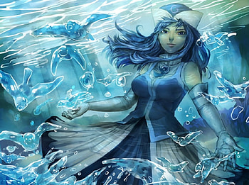 Juvia, Rain Woman, Manga, Water, Anime, Juvia Lockser, Phantom Lord, Guild, Mage, Juvia Of The Great Sea, Fairy Tail HD wallpaper