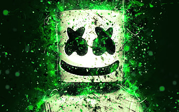 Marshmello Art, marshmello, music HD wallpaper
