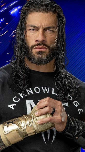 Roman Reigns, hair, beard HD phone wallpaper