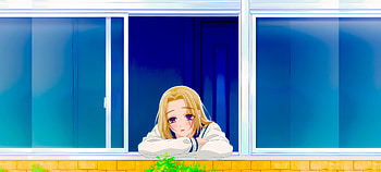 Isaku Senagaki, girl, Anime, A girl and her guard dog, anime girl HD wallpaper