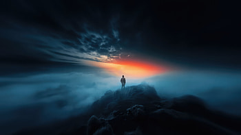 Let The Light Fade, alone, artist, artwork, digital-art HD wallpaper