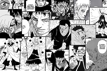 Obito Manga, Naruto_Shippuden, Anime, Sharingan, Naruto, Rinnegan HD wallpaper