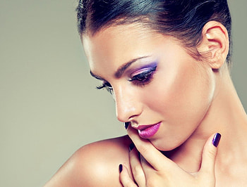Pretty face, makeup, face, model, woman HD wallpaper