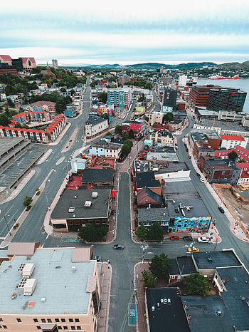 Roads, Architecture, City, Vector, Building HD phone wallpaper