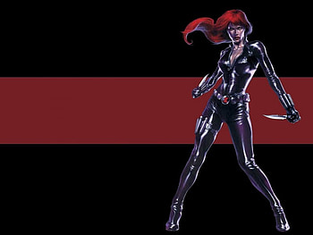 Black Widow, comic HD wallpaper
